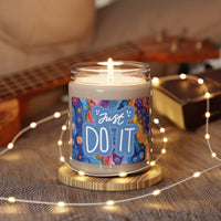 Just Do It Watercolor Waves Scented Soy Candle, 9oz! Free Shipping! 9 Scents! 60 Hour Burn Time!!!