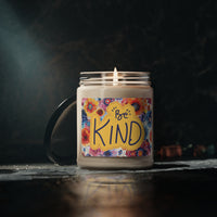 Be Kind Water Color Tie Dye Scented Soy Candle, 9oz! Free Shipping! 9 Scents! 60 Hour Burn Time!!!