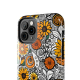 Retro Autumn Daisey's Fall Vibes Tough Phone Cases!