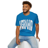 Mermaid Coastal Unisex Graphic Tees! Summer Vibes! All New Heather Colors!!! Free Shipping!!!