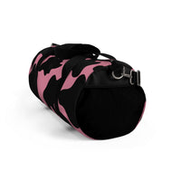 Pink and Black Cow Print Duffel Bag! Free Shipping!!!