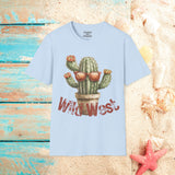 Wild West Cactus Sunglasses Western Unisex Graphic Tees! Summer Vibes! All New Heather Colors!!! Free Shipping!!!