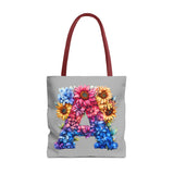 Letter A Initial Tote Bag! Perfect for Gifting, School, Birthdays, Shopping!