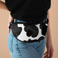Western Cow Print Unisex Fanny Pack! Free Shipping! One Size Fits Most!