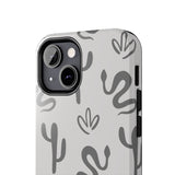 Slithering Snake Cactus Western Tough Phone Cases!