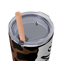 Mama Cow Printed Skinny Tumbler with Straw, 20oz! Multiple Colors! Mothers Day!