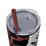 Mama Cow Printed Skinny Tumbler with Straw, 20oz! Multiple Colors! Mothers Day!