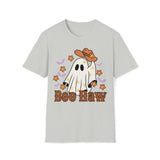 Boo Haw Floral Retro Cowboy Ghost Unisex Graphic Tee! Halloween! Fall Vibes!