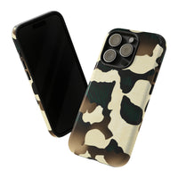 Blue and Brown Cow Print Phone Cases! New!!! Over 40 Phone Sizes To Choose From! Free Shipping!!!