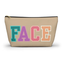 Rainbow Cream Face Accessory Pouch, Check Out My Matching Weekender Bag! Free Shipping!!!