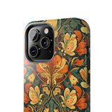 Fall Butterfly Florals Tough Phone Cases! Fall Vibes!