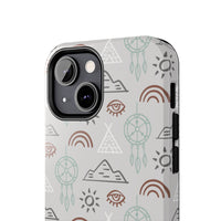 Teepees and Dreamcatcher Western Tough Phone Cases!