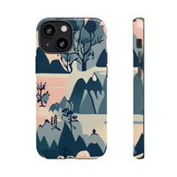 Pink and Blue Mountains Phone Cases! New!!! Over 40 Phone Sizes To Choose From! Free Shipping!!!