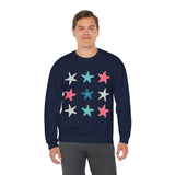 Starfish Medley Unisex Sweatshirt! Plus Sizes Available!