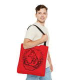 Apple Red Branded Freckled Fox Company 2024 Merch Tote Bag! Merch!