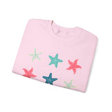 Starfish Medley Unisex Sweatshirt! Plus Sizes Available!