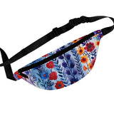 Boho Purple Watercolor Floral Fanny Pack! Free Shipping! One Size Fits Most!