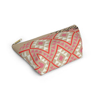 Wifey Pink Aztec Printed Travel Accessory Pouch, Check Out My Matching Weekender Bag! Free Shipping!!!