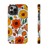 Sunflower Daisy Medley Fall Vibes Tough Phone Cases!