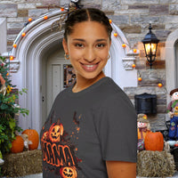 Mama Jacko lantern Unisex Graphic Tees! All New Heather Colors!!! Free Shipping!!! Halloween!