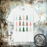 Vintage Christmas Tree Medleys Unisex Graphic Tees! Christmas Time!