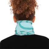 Blue Waves Lightweight Neck Gaiter! 4 Sizes Available! Free Shipping! UPF +50! Great For All Outdoor Sports!