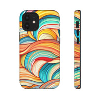 Rainbow Beach Waves Phone Cases! New!!! Over 90 Phone Sizes To Choose From! Free Shipping!!!