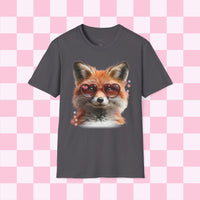 Retro Fox Sunglasses Valentines Day T-Shirt! Valentines Day! Spring Vibes! Graphic Tees!