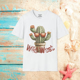 Wild West Cactus Sunglasses Western Unisex Graphic Tees! Summer Vibes! All New Heather Colors!!! Free Shipping!!!