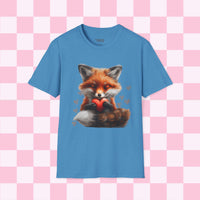 Fox Valentines Day T-Shirt! Valentines Day! Spring Vibes! Graphic Tees!