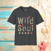 Wild Soul Lightning Bolt Unisex Graphic Tees! Summer Vibes! All New Heather Colors!!! Free Shipping!!!