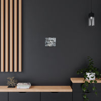 Western Put The Kettle On Grey and Black Canvas Gallery Wraps!