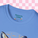 Retro Fox Graphic Tee! Ultra Soft! Free Shipping! Summer Vibes!