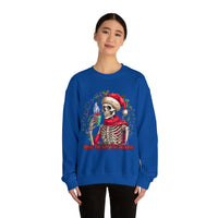 Have The day you Deserve Christmas edition Dead Inside Unisex Heavy Blend Crewneck Sweatshirt!