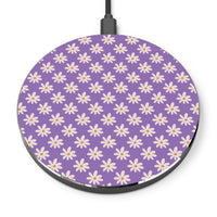 Dusty Purple Daisy Wireless Phone Charger! Free Shipping!!!