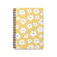 Boho Pastel Yellow Florals Journal! Free Shipping! Great for Gifting!