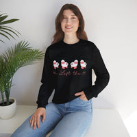 Valentines Day He Left The 99... Pink Sheep Edition Unisex Sweatshirt! Retro! Free Shipping!!!