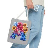 Letter A Initial Tote Bag! Perfect for Gifting, School, Birthdays, Shopping!