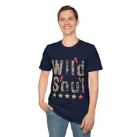 Wild Soul Lightning Bolt Unisex Graphic Tees! Summer Vibes! All New Heather Colors!!! Free Shipping!!!