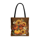 Autumn Sunflower Bouquet Fall Vibes Tote Bag!