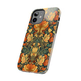 Fall Butterfly Florals Tough Phone Cases! Fall Vibes!