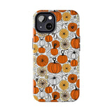 Pumpkins and Fall Daisey's Fall Vibes Tough Phone Cases!