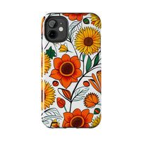 Sunflower Daisy Medley Fall Vibes Tough Phone Cases!