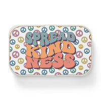 Spread Kindness Peace Symbol Bento Lunch Box! Free Shipping!!! Great For Gifting! BPA Free!