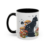 Mug - Fox Silhouette Mushroom Giftable Accent Coffee Mug (11, 15oz)