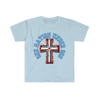 One Nation Under God USA Cross Independence Day Unisex Graphic Tees!