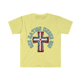 One Nation Under God USA Cross Independence Day Unisex Graphic Tees!