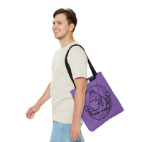 Purple Branded Freckled Fox Company 2024 Merch Tote Bag! Merch!