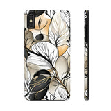 Neutral Autumn Leaves Fall Vibes Tough Phone Cases!