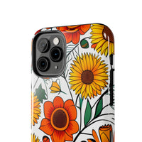 Sunflower Daisy Medley Fall Vibes Tough Phone Cases!